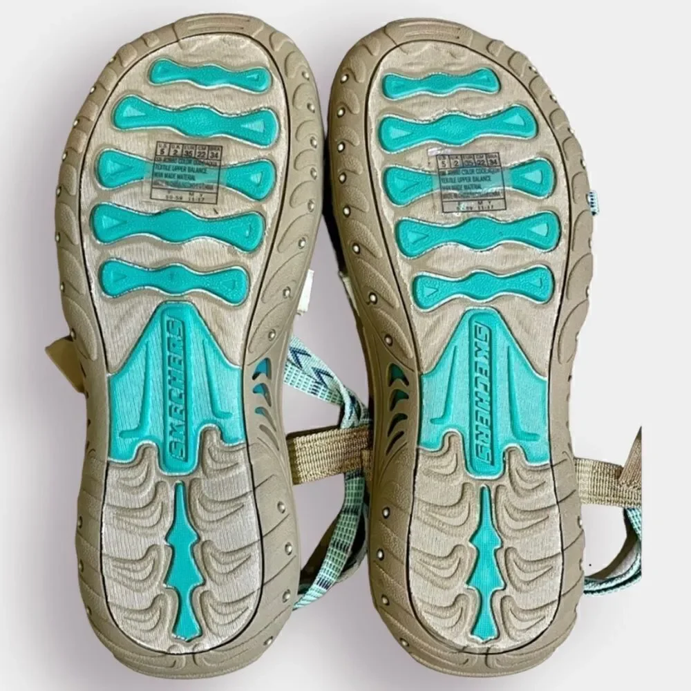 NEW Kid's Sketchers Chaco Like Water Outdoor Shoe Size 5  Teal
